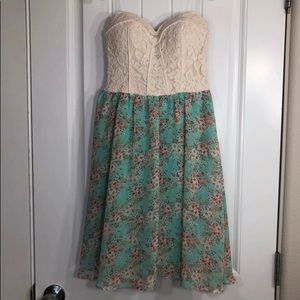 My Michelle Size 3 Strapless Dress